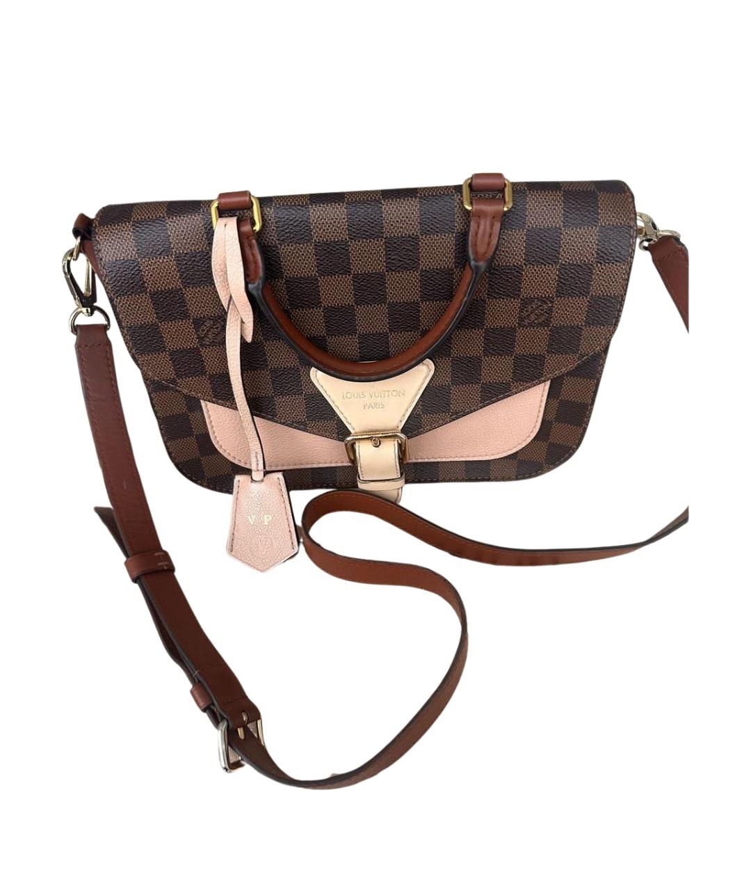 LOUIS VUITTON Коричневая сумка через плечо, фото 1