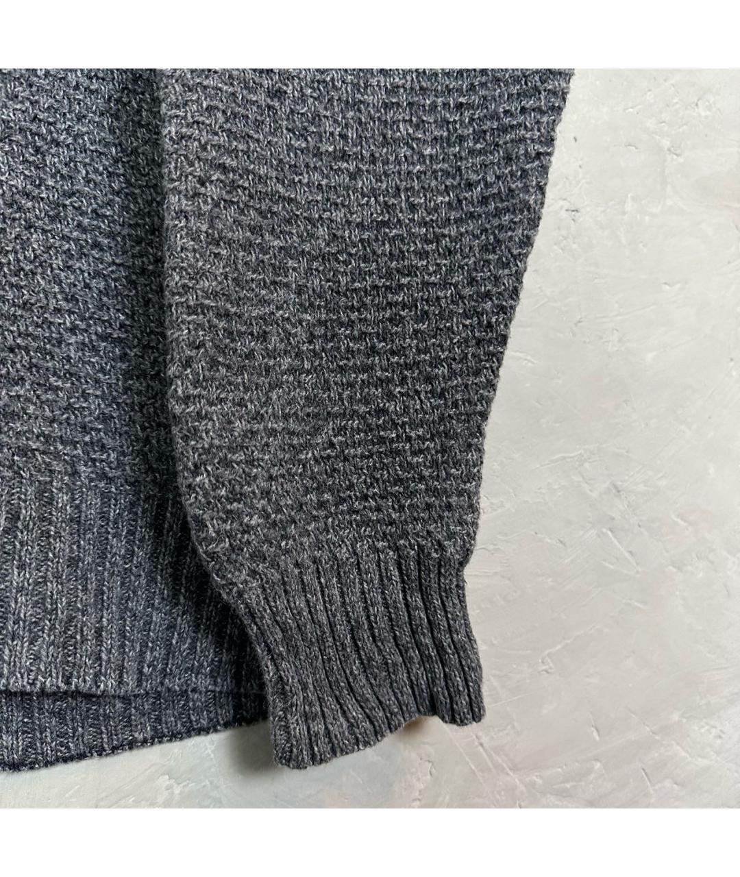 WOOLRICH Серый шерстяной джемпер / свитер, фото 4