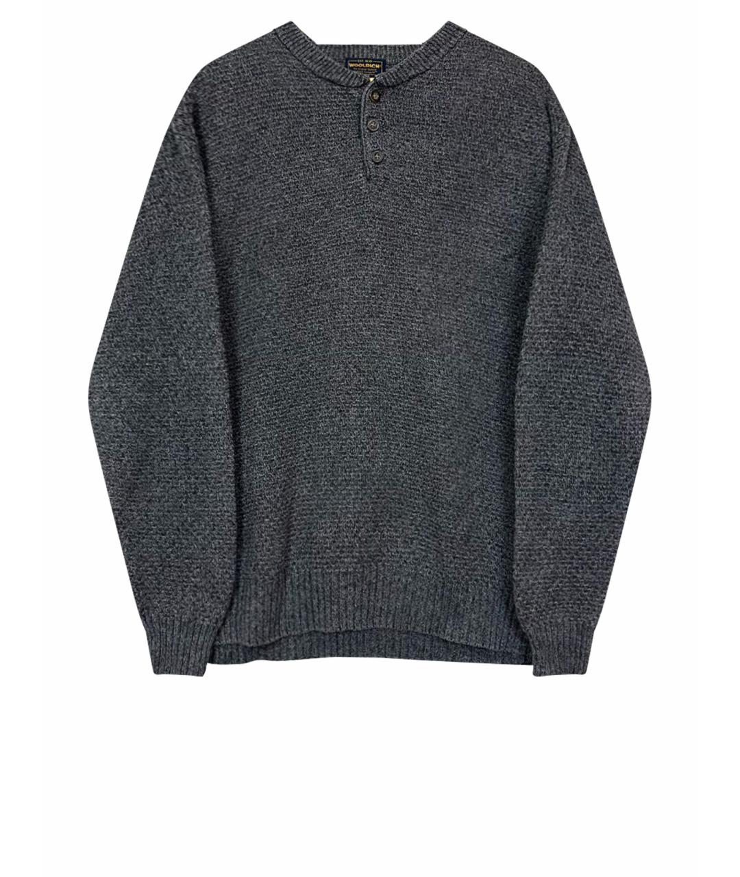 WOOLRICH Серый шерстяной джемпер / свитер, фото 1