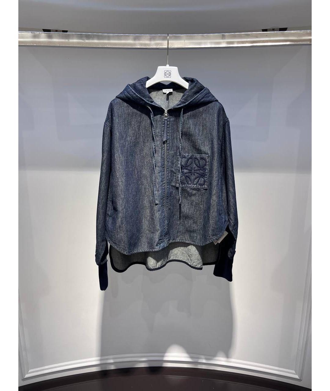 LOEWE Темно-синяя деним куртка, фото 2