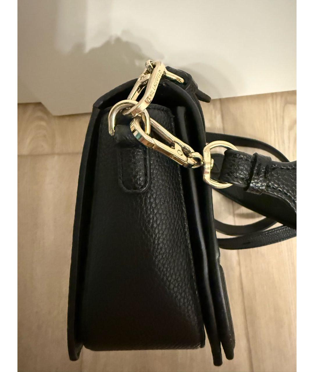KARL LAGERFELD Черная сумка через плечо из искусственной кожи, фото 6