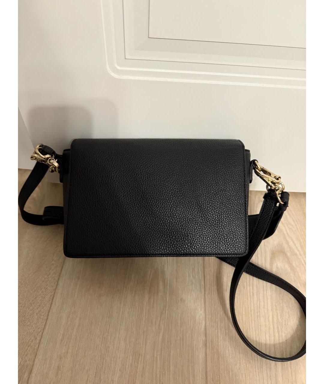 KARL LAGERFELD Черная сумка через плечо из искусственной кожи, фото 2