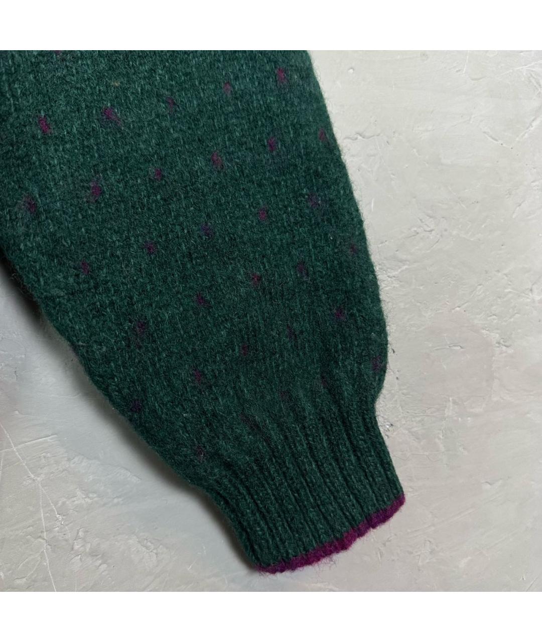 WOOLRICH Зеленый шерстяной кардиган, фото 4