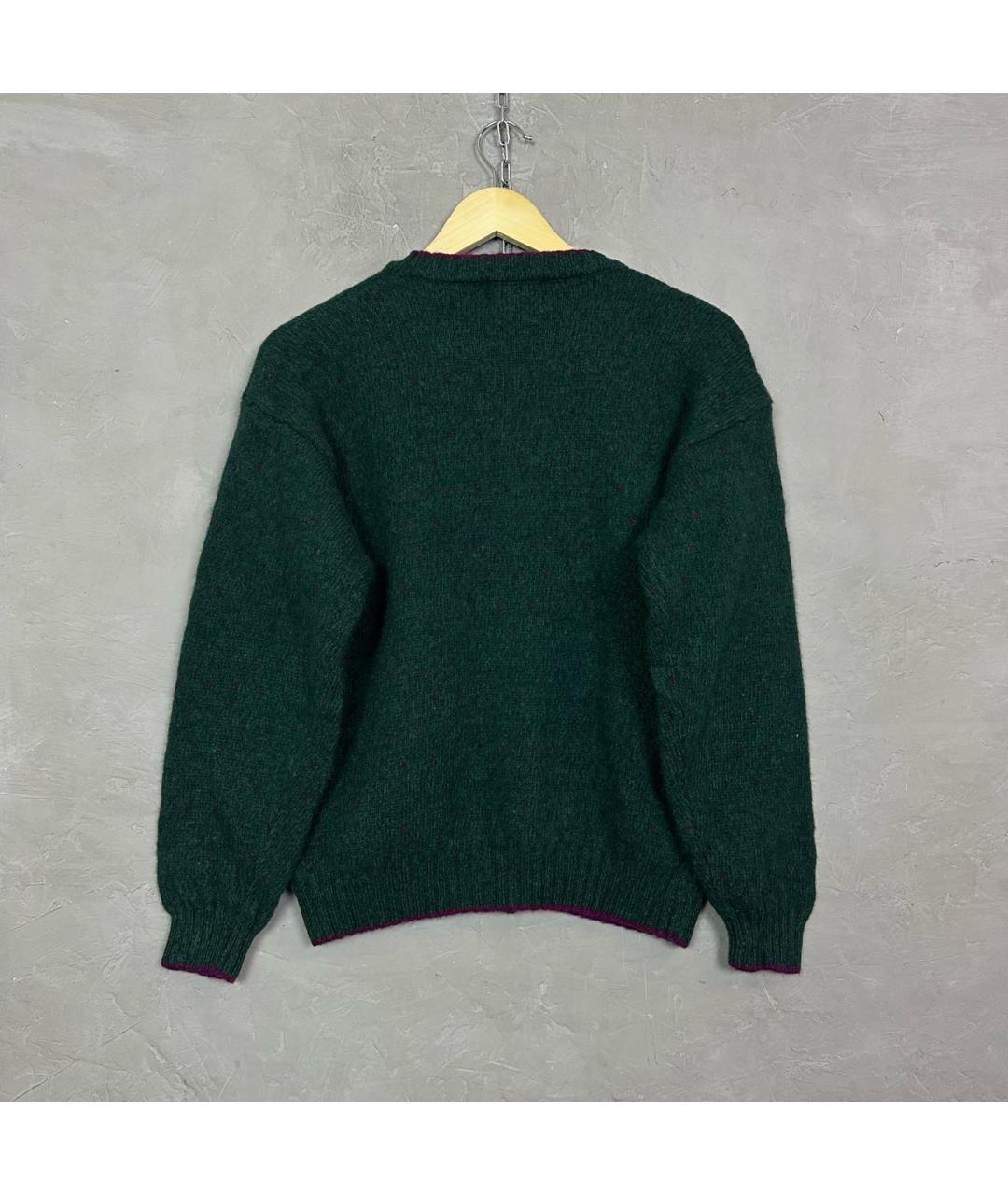 WOOLRICH Зеленый шерстяной кардиган, фото 5