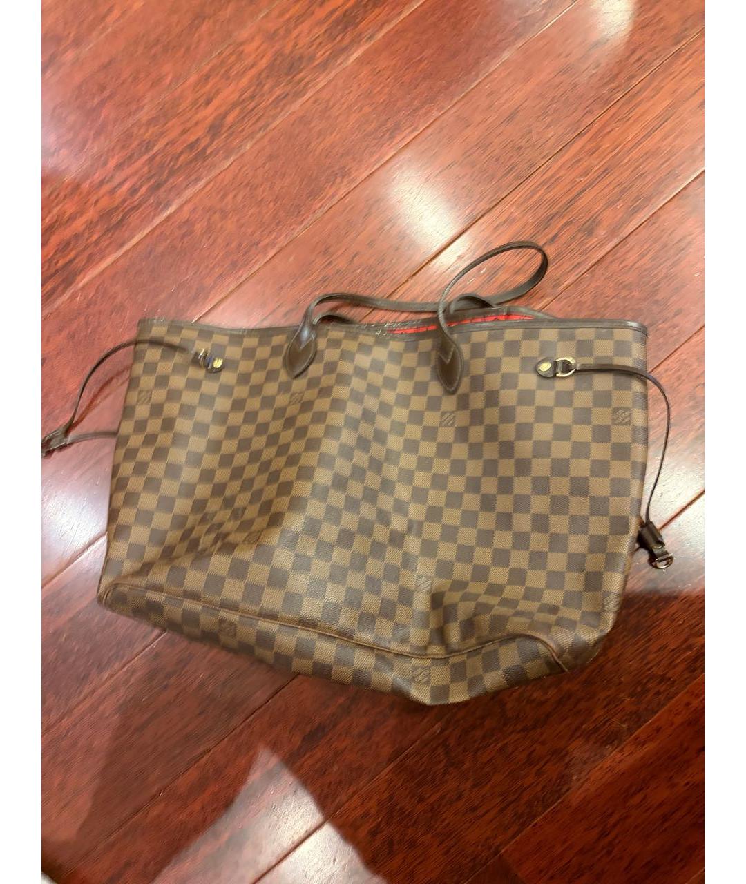 LOUIS VUITTON Коричневая пляжная сумка, фото 4