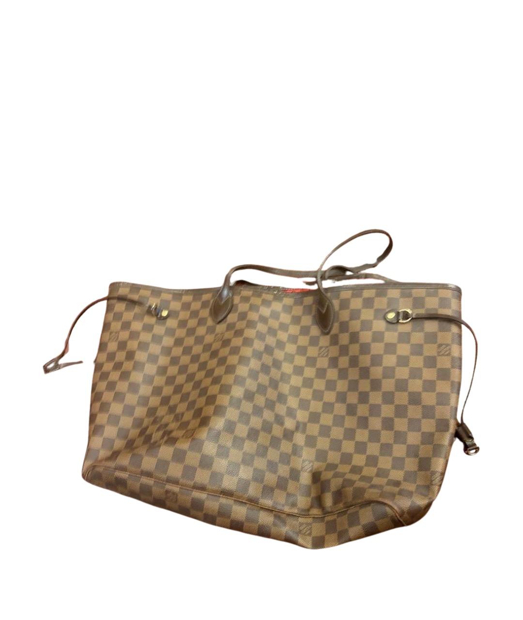 LOUIS VUITTON Коричневая пляжная сумка, фото 1