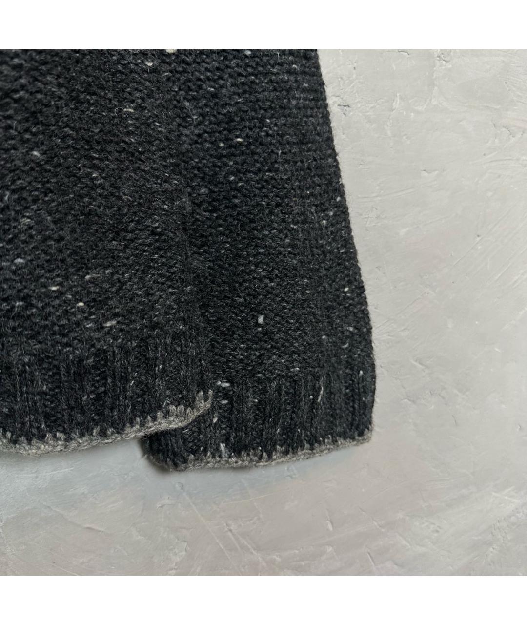 WOOLRICH Серый шерстяной джемпер / свитер, фото 6