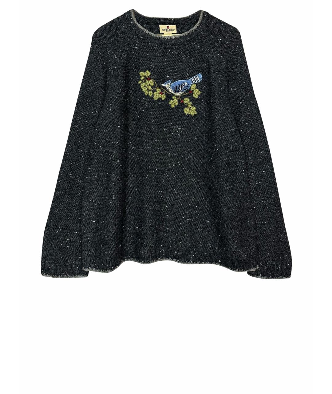 WOOLRICH Серый шерстяной джемпер / свитер, фото 1