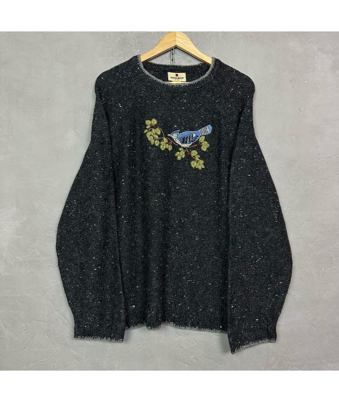WOOLRICH Серый шерстяной джемпер / свитер, фото 2