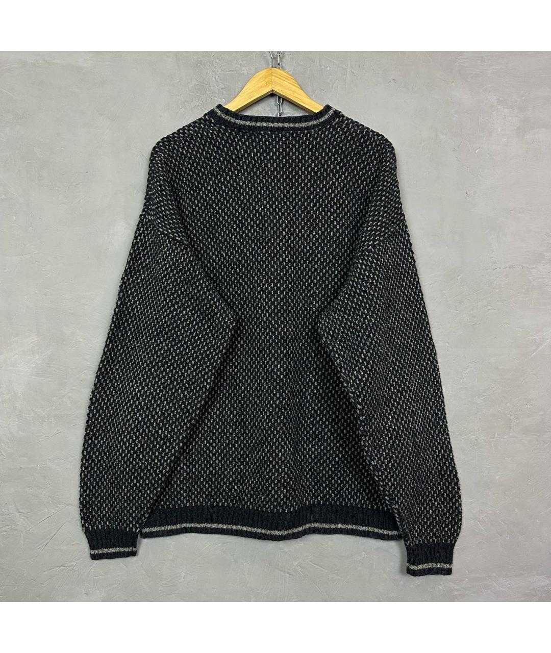 WOOLRICH Черный шерстяной джемпер / свитер, фото 2