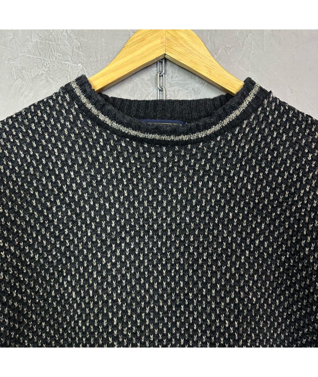 WOOLRICH Черный шерстяной джемпер / свитер, фото 3