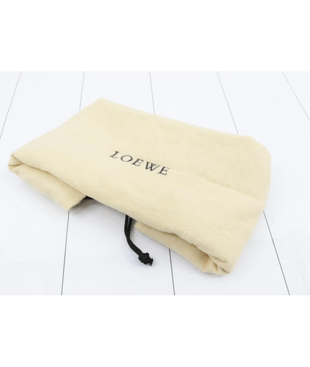 LOEWE Черная кожаная сумка через плечо, фото 5