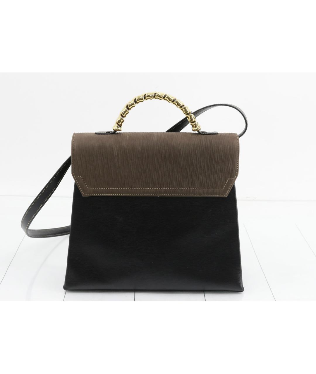 LOEWE Черная кожаная сумка через плечо, фото 2