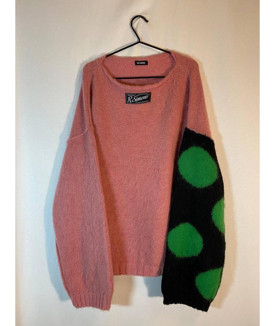 RAF SIMONS Коралловый шерстяной джемпер / свитер, фото 6