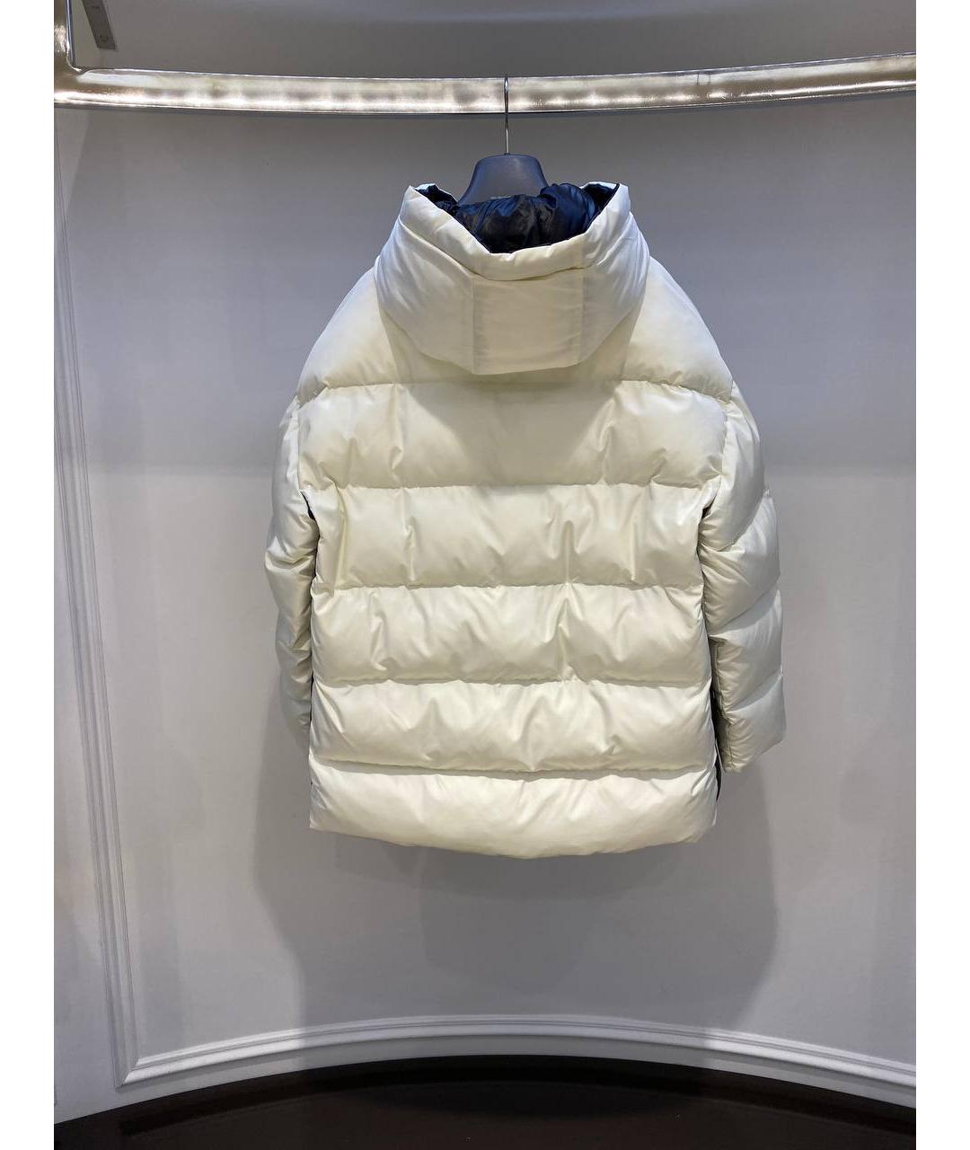 LORENA ANTONIAZZI Белый полиэстеровый пуховик, фото 2