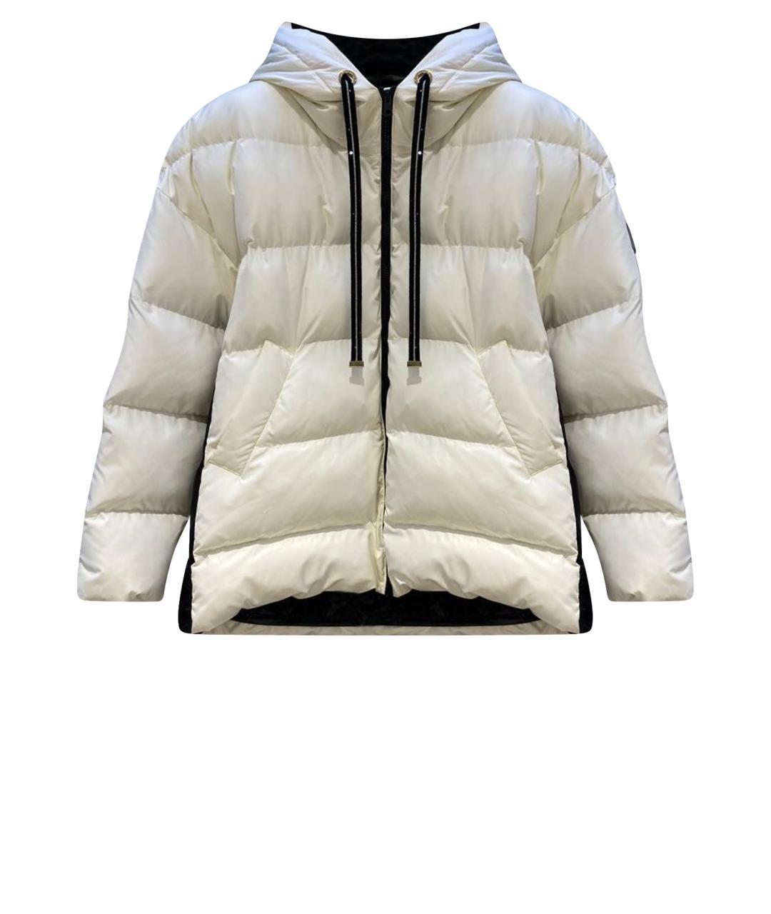LORENA ANTONIAZZI Белый полиэстеровый пуховик, фото 1