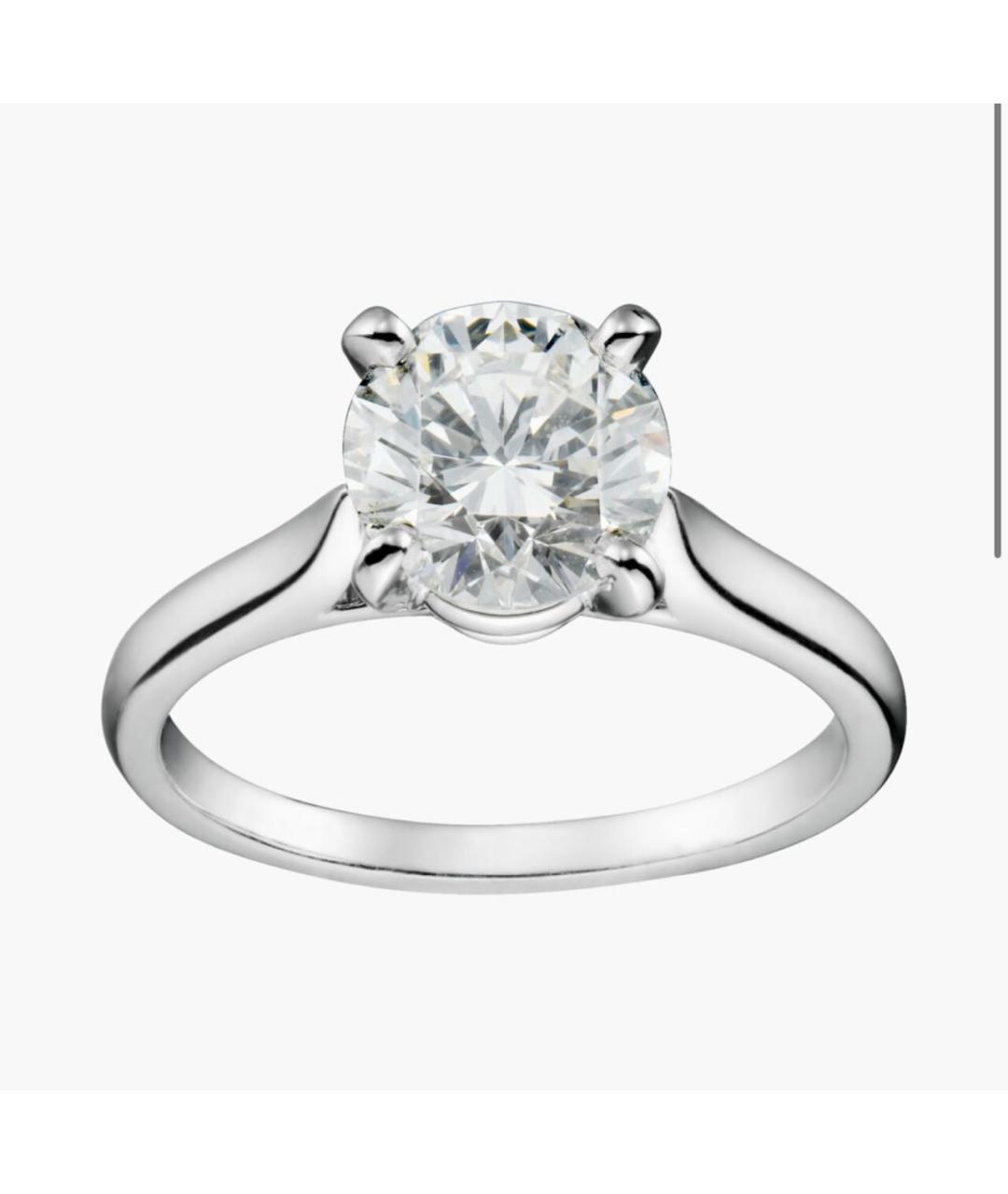 CARTIER Серебряное кольцо из белого золота, фото 4