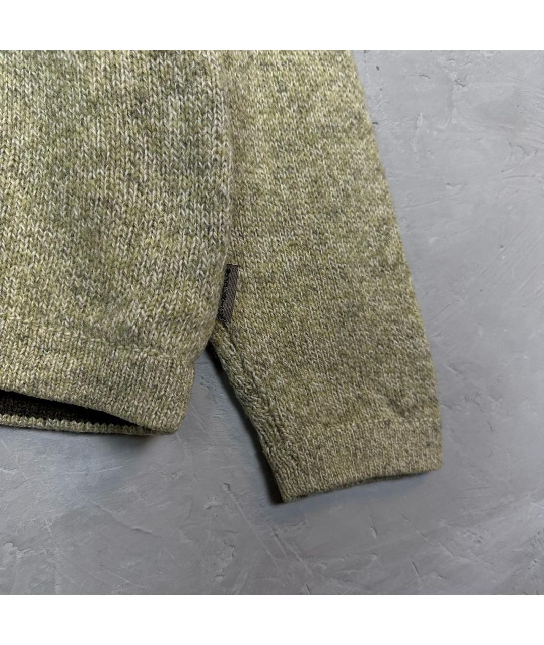 WOOLRICH Бежевый шерстяной джемпер / свитер, фото 4