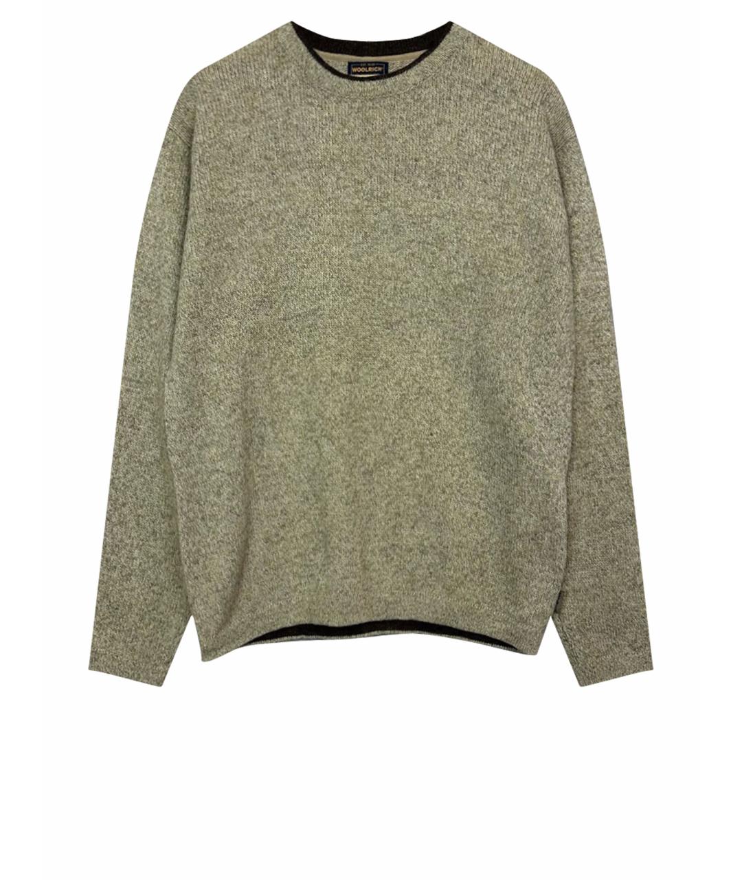 WOOLRICH Бежевый шерстяной джемпер / свитер, фото 1