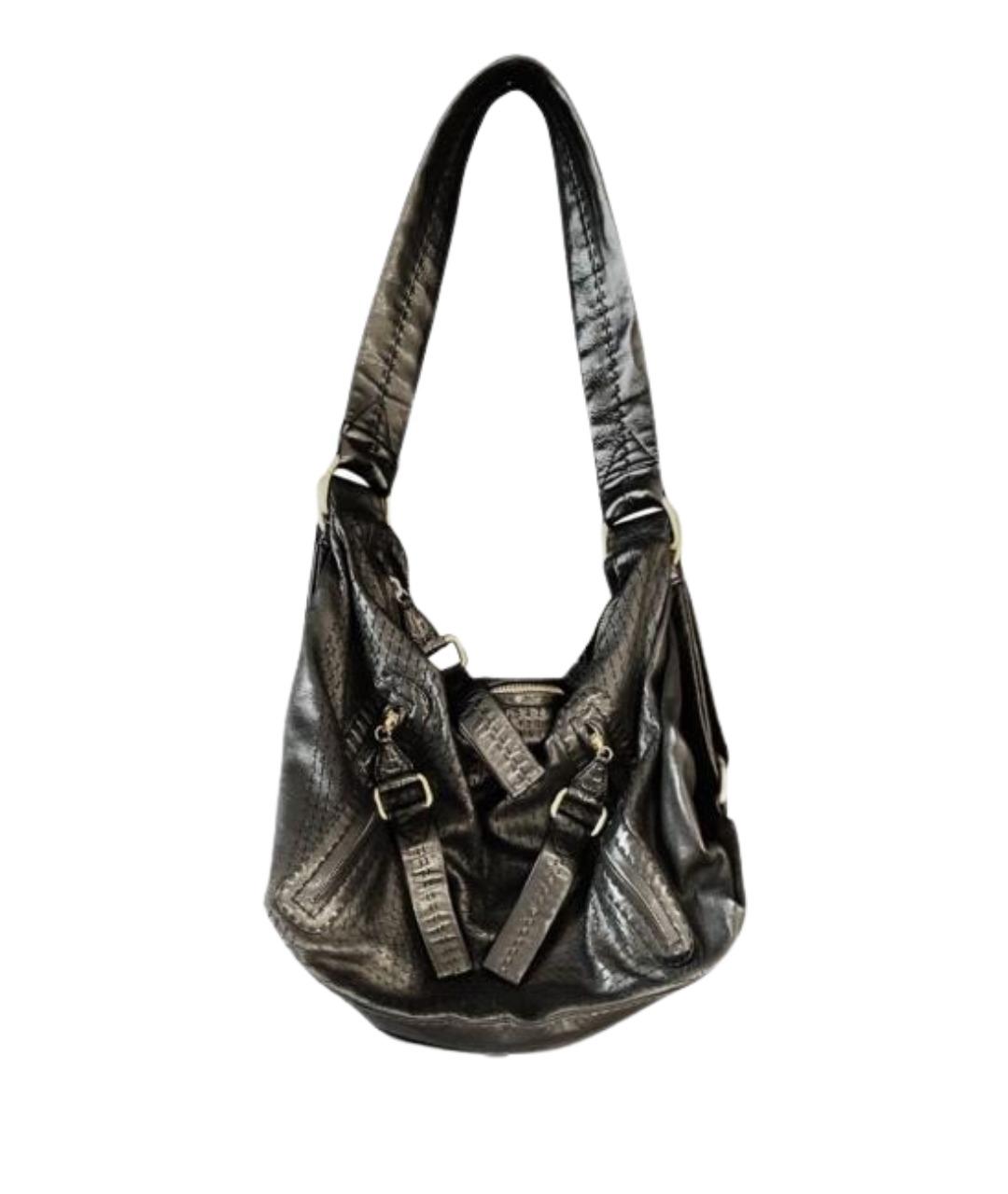 LOEWE Черная кожаная сумка через плечо, фото 1