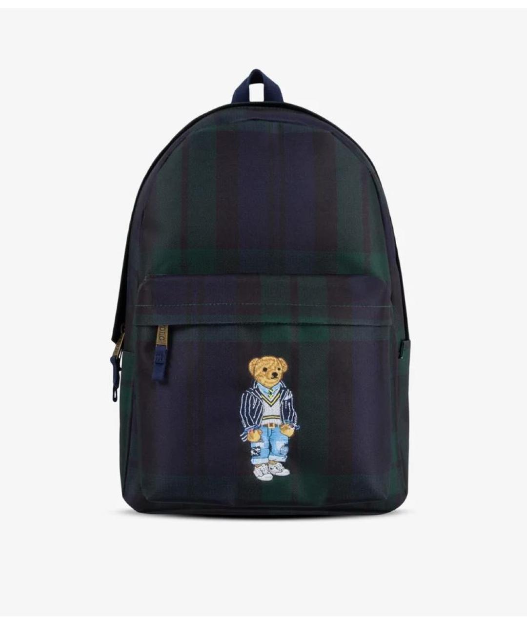 POLO RALPH LAUREN Черный тканевый рюкзак, фото 8