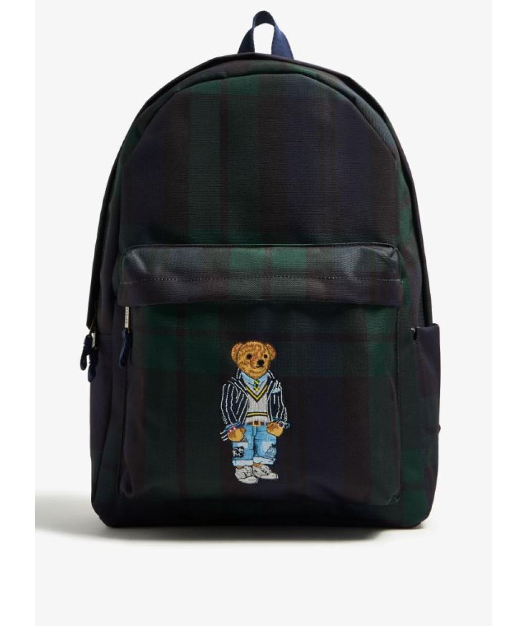 POLO RALPH LAUREN Черный тканевый рюкзак, фото 10