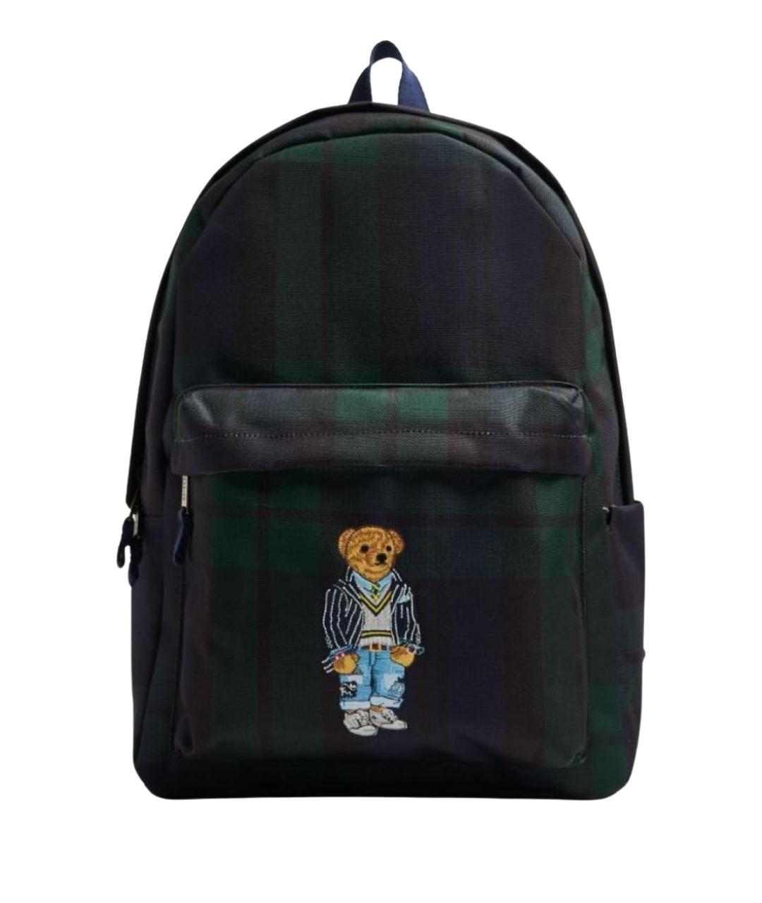 POLO RALPH LAUREN Черный тканевый рюкзак, фото 1