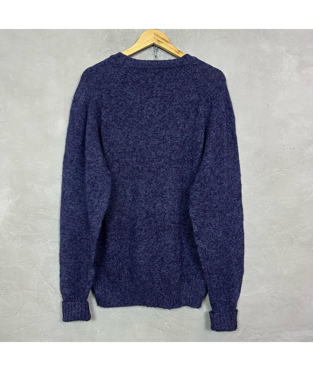 WOOLRICH Фиолетовый шерстяной джемпер / свитер, фото 2