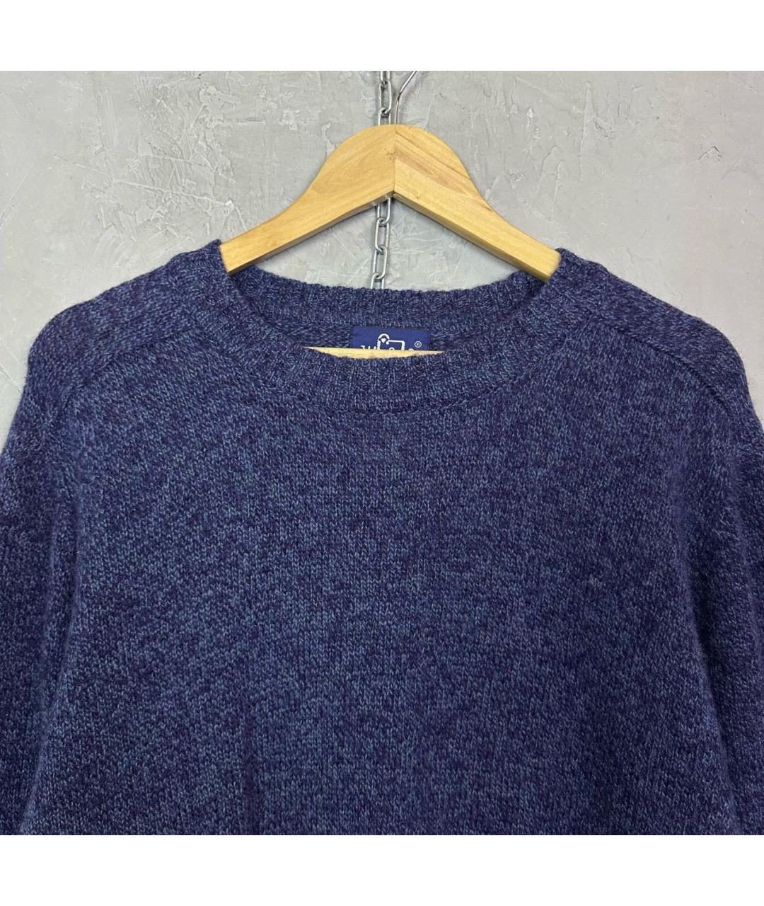 WOOLRICH Фиолетовый шерстяной джемпер / свитер, фото 3