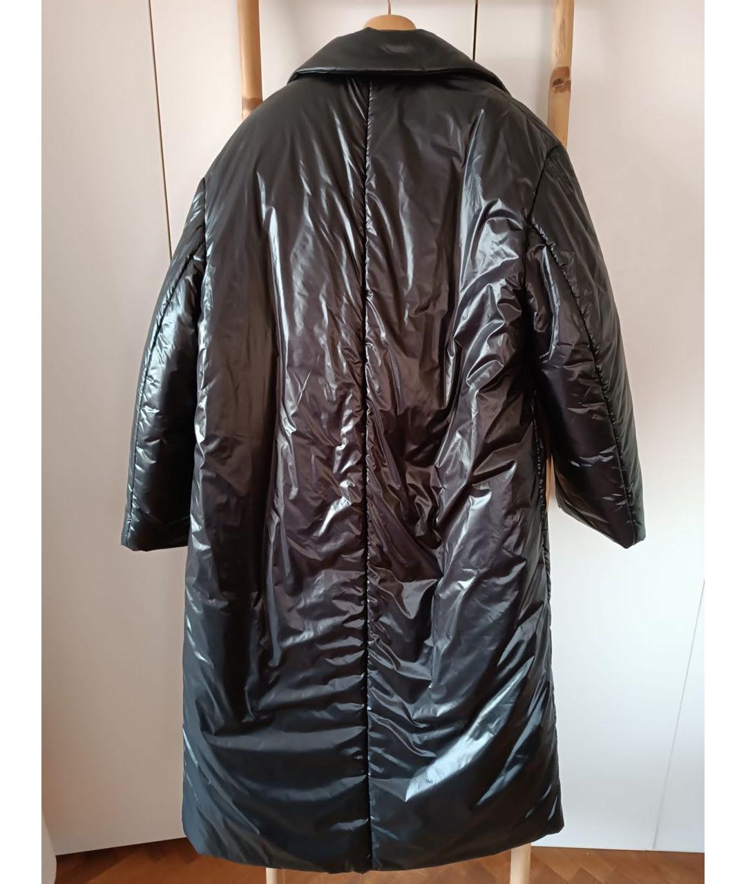 MIU MIU Черный полиамидовый пуховик, фото 2