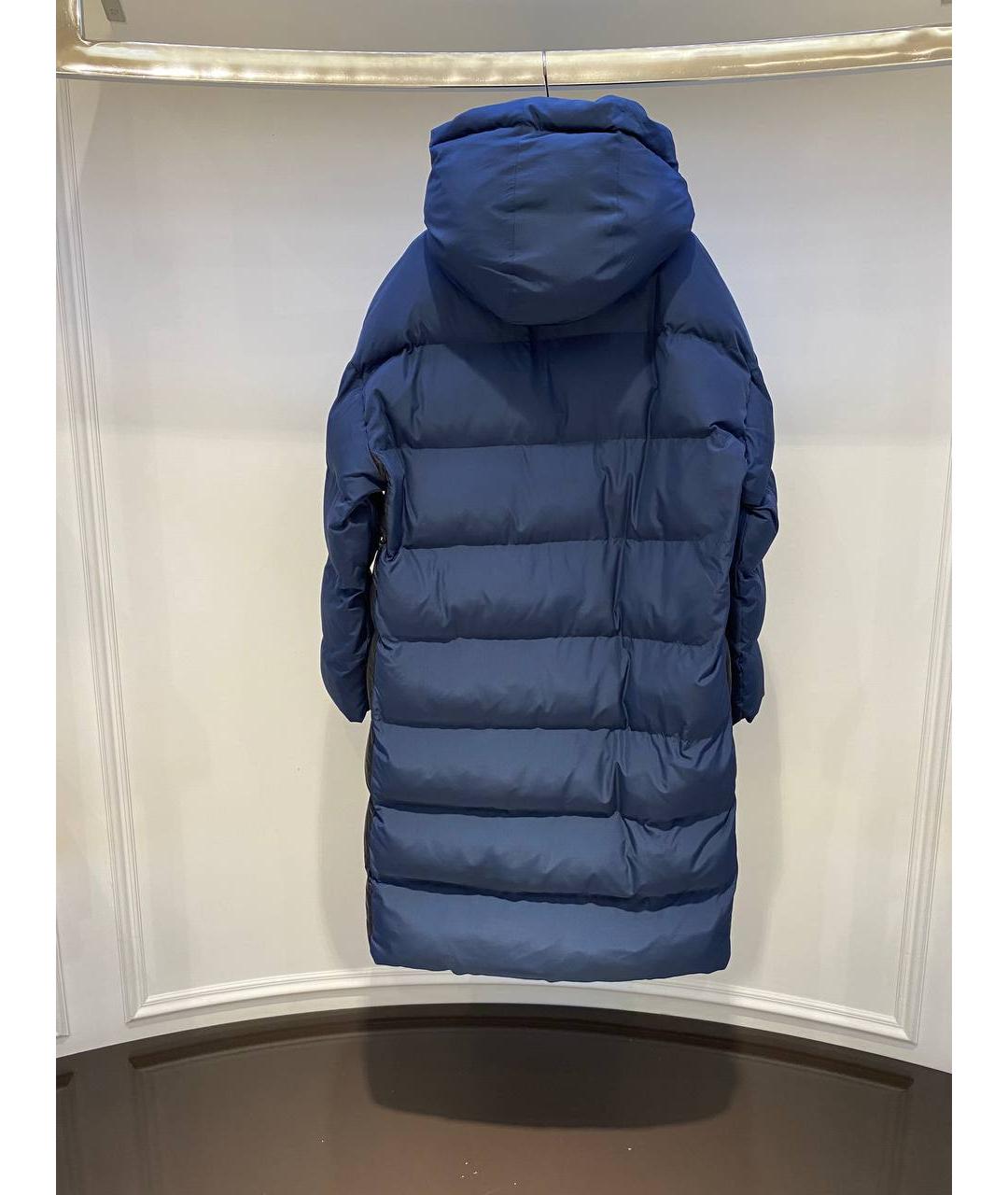 LORENA ANTONIAZZI Синий полиэстеровый пуховик, фото 2