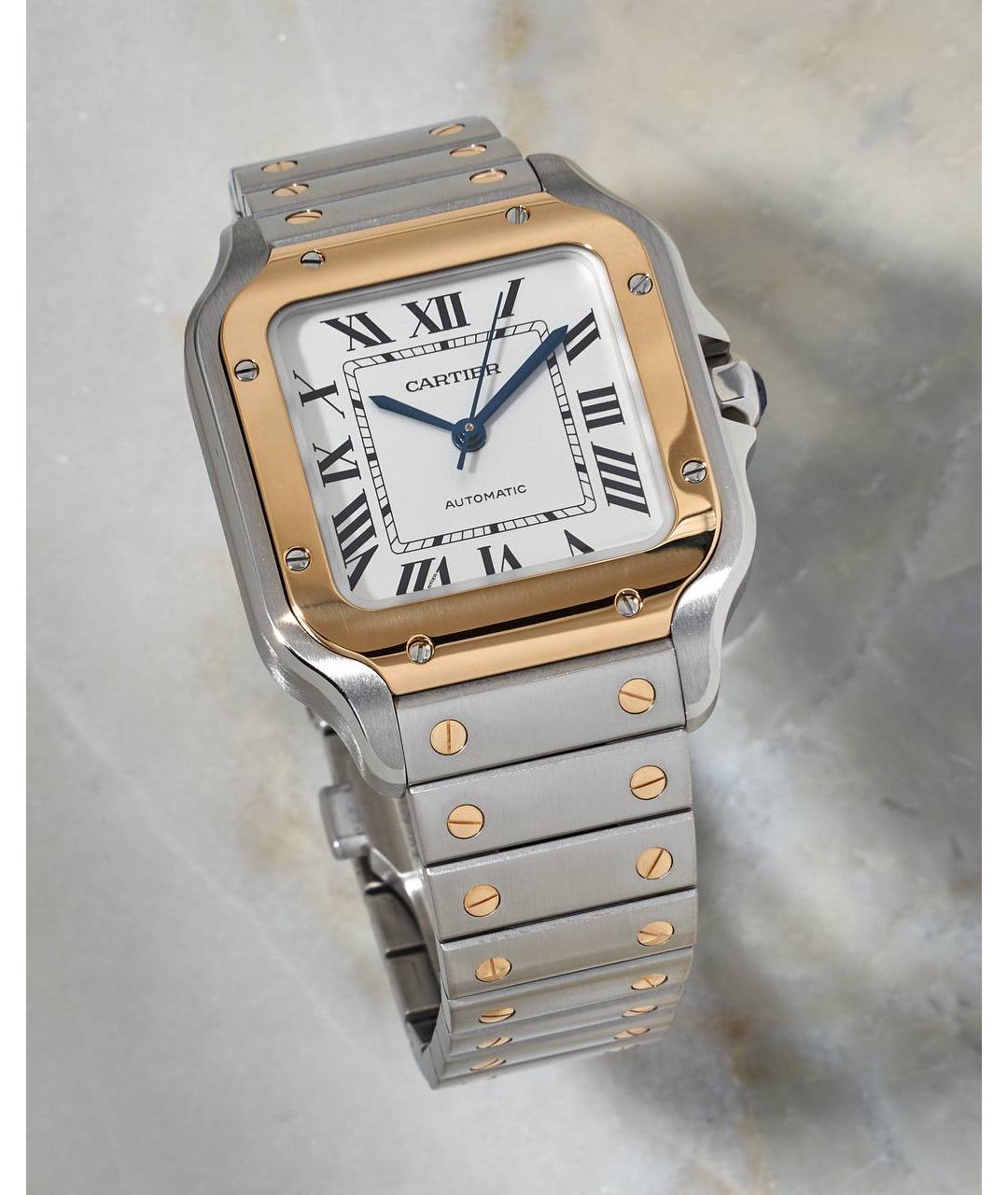 CARTIER Золотые часы из желтого золота, фото 3