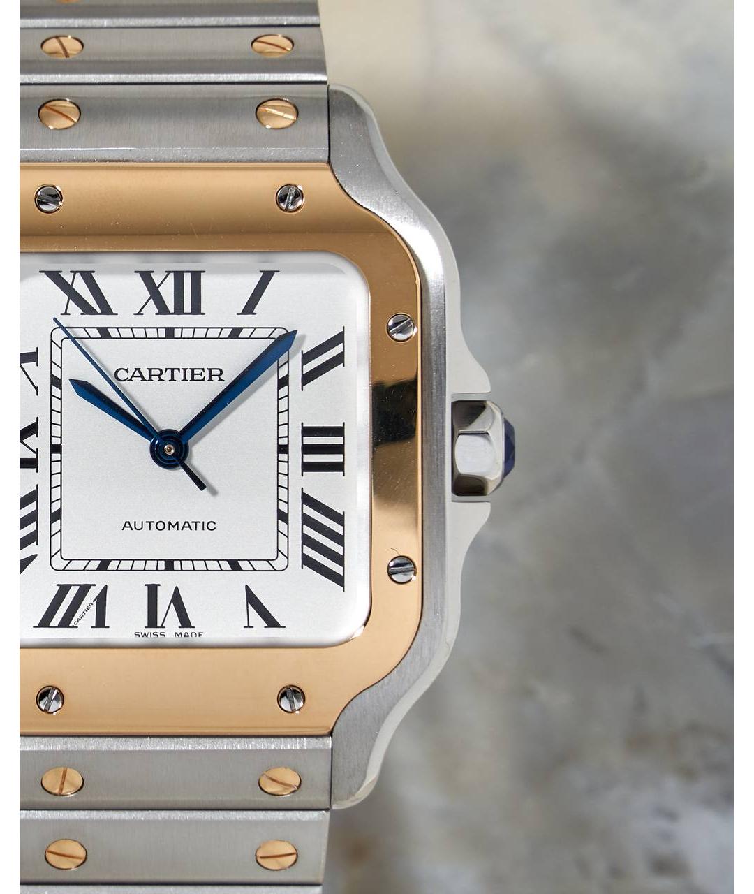 CARTIER Золотые часы из желтого золота, фото 4