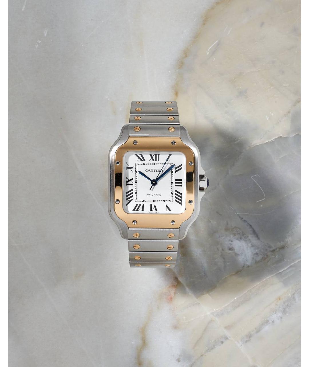 CARTIER Золотые часы из желтого золота, фото 2