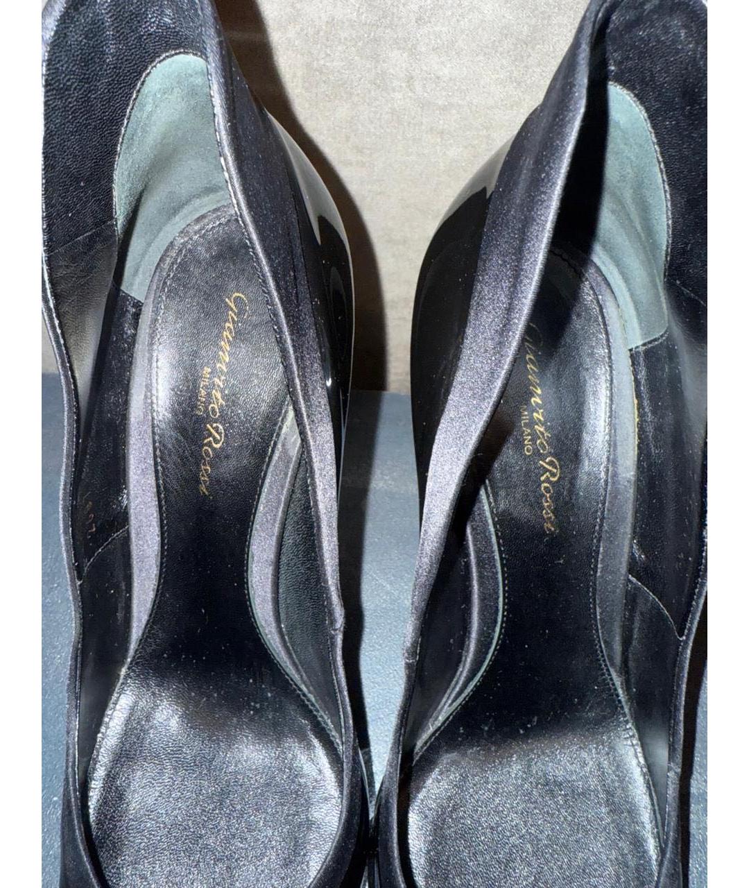 GIANVITO ROSSI Черные туфли из лакированной кожи, фото 5