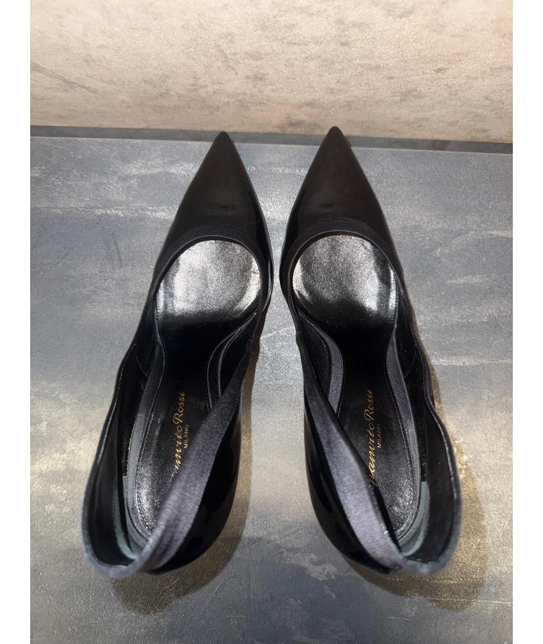 GIANVITO ROSSI Черные туфли из лакированной кожи, фото 3