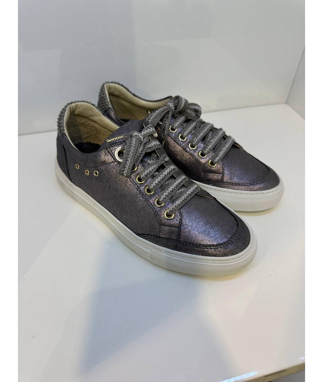 LORENA ANTONIAZZI Мульти кожаные кеды, фото 4