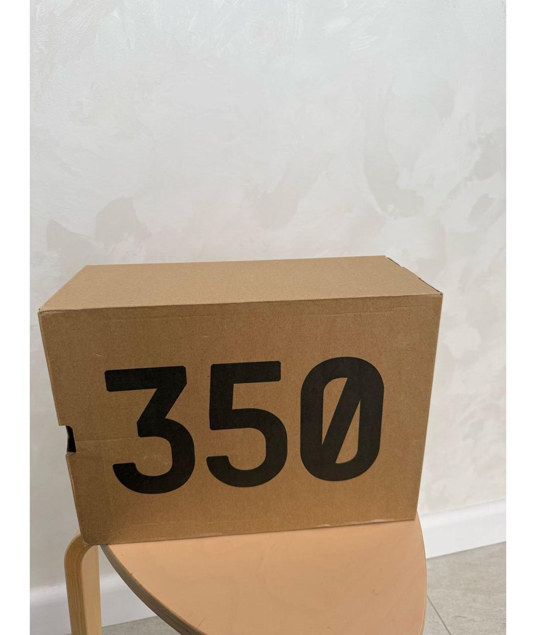 ADIDAS YEEZY Серые текстильные кроссовки, фото 7