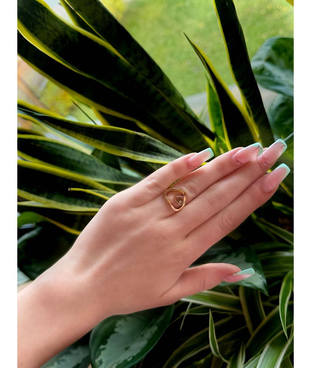 CHOPARD Розовое кольцо из розового золота, фото 5