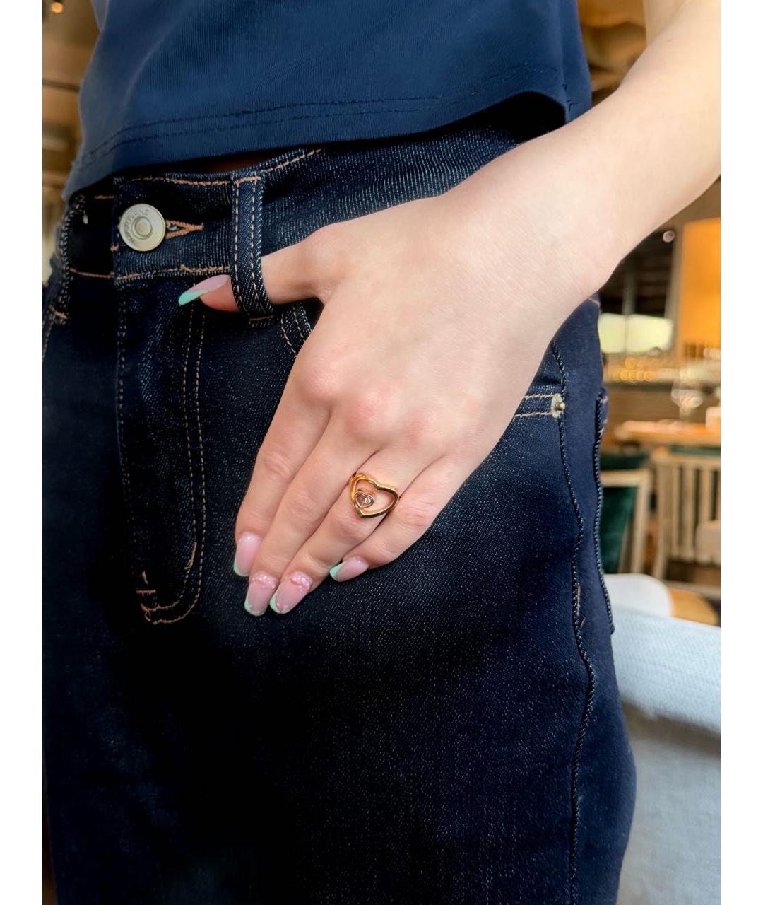 CHOPARD Розовое кольцо из розового золота, фото 4