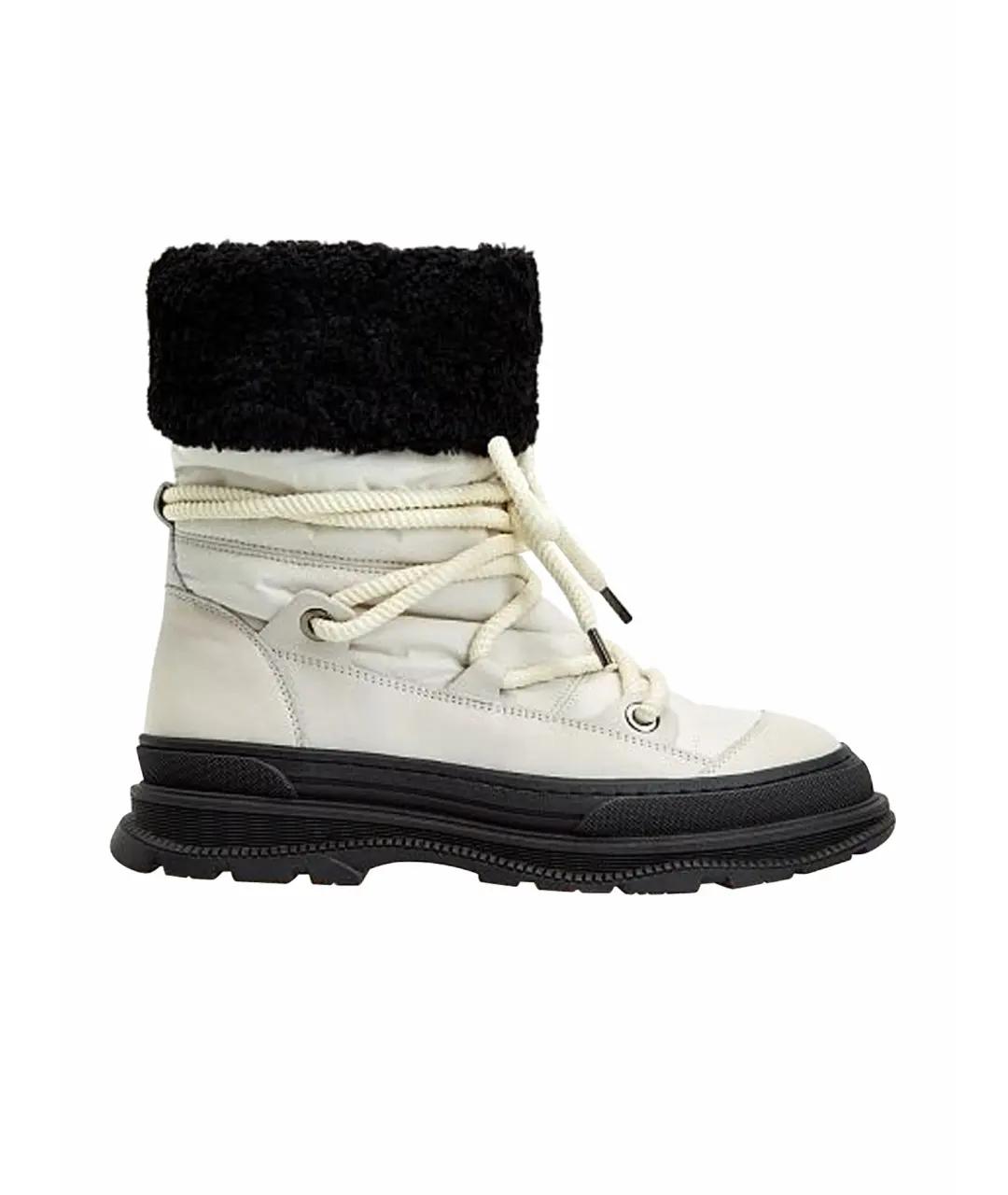 LORENA ANTONIAZZI Белые текстильные ботинки, фото 1