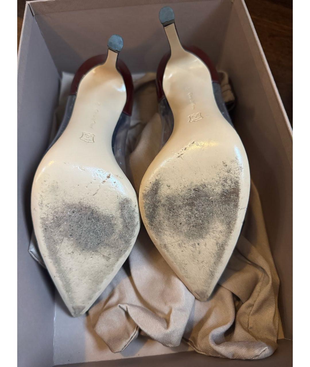 GIANVITO ROSSI Черные кожаные туфли, фото 4