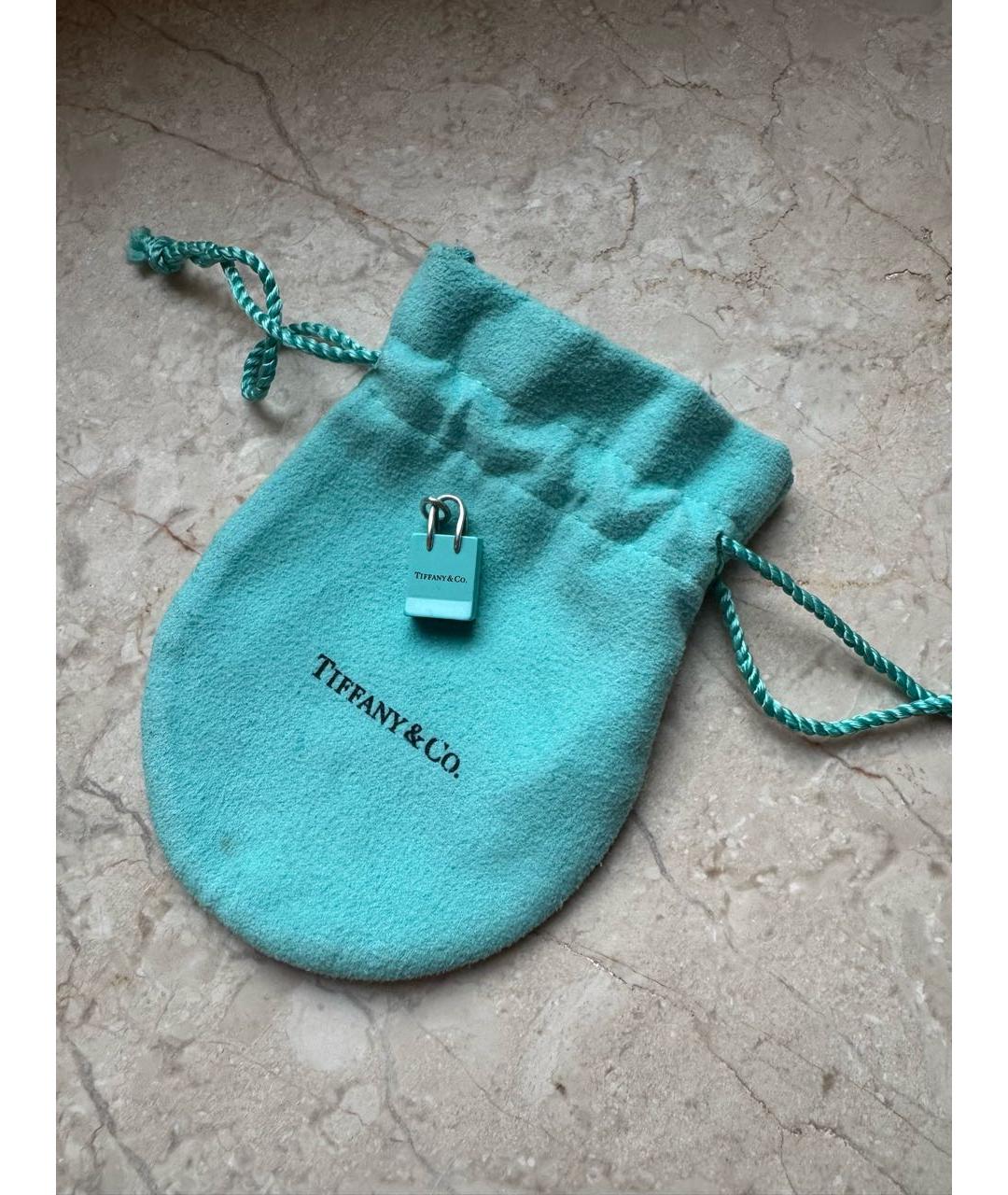 TIFFANY&CO Бирюзовый серебряный кулон, фото 2