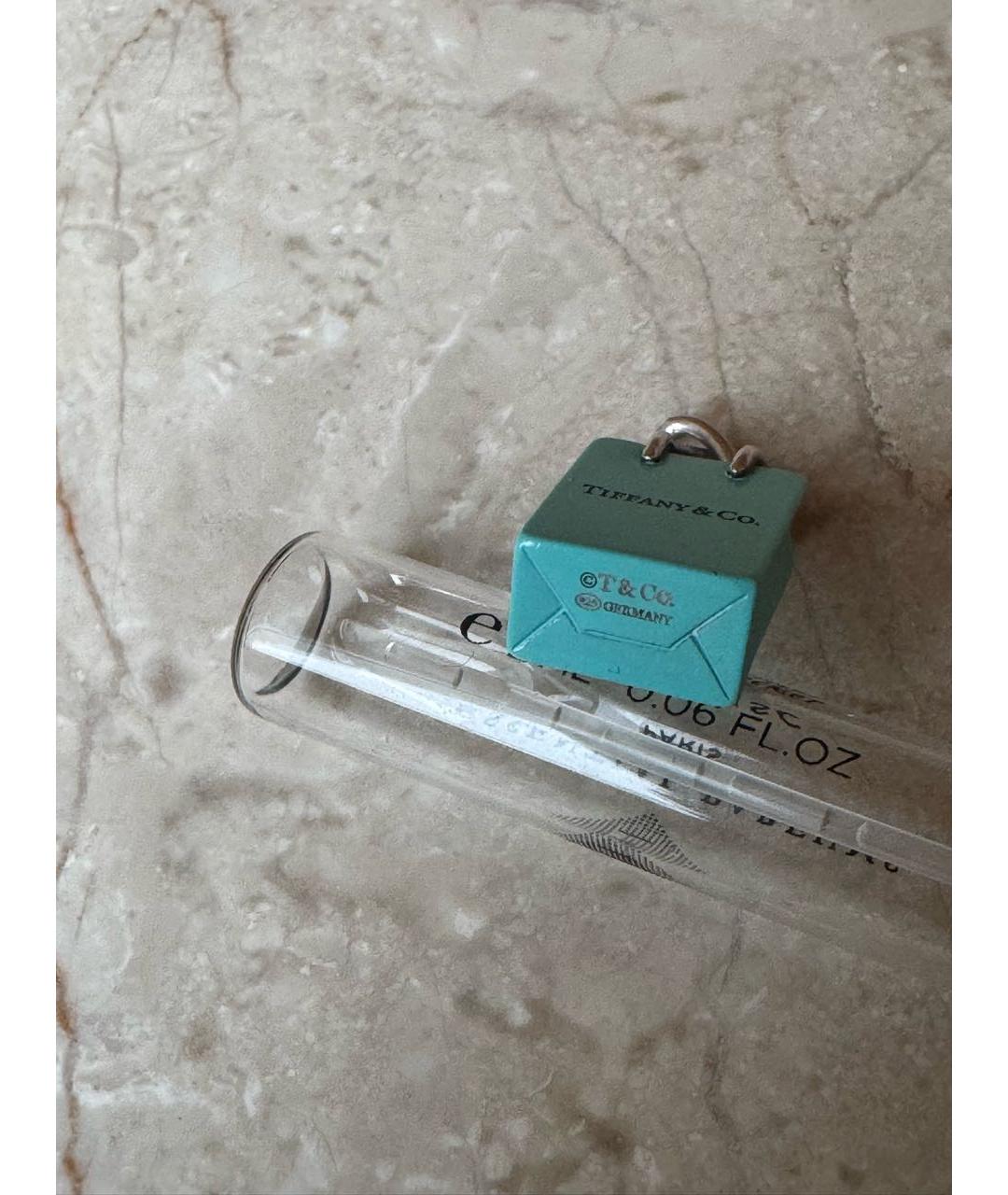 TIFFANY&CO Бирюзовый серебряный кулон, фото 5