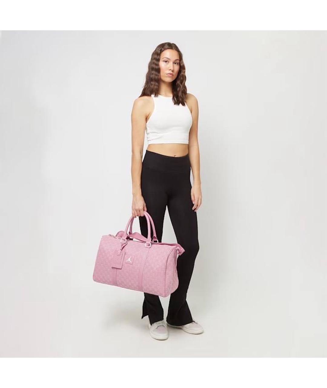 JORDAN Розовая дорожная/спортивная сумка, фото 2