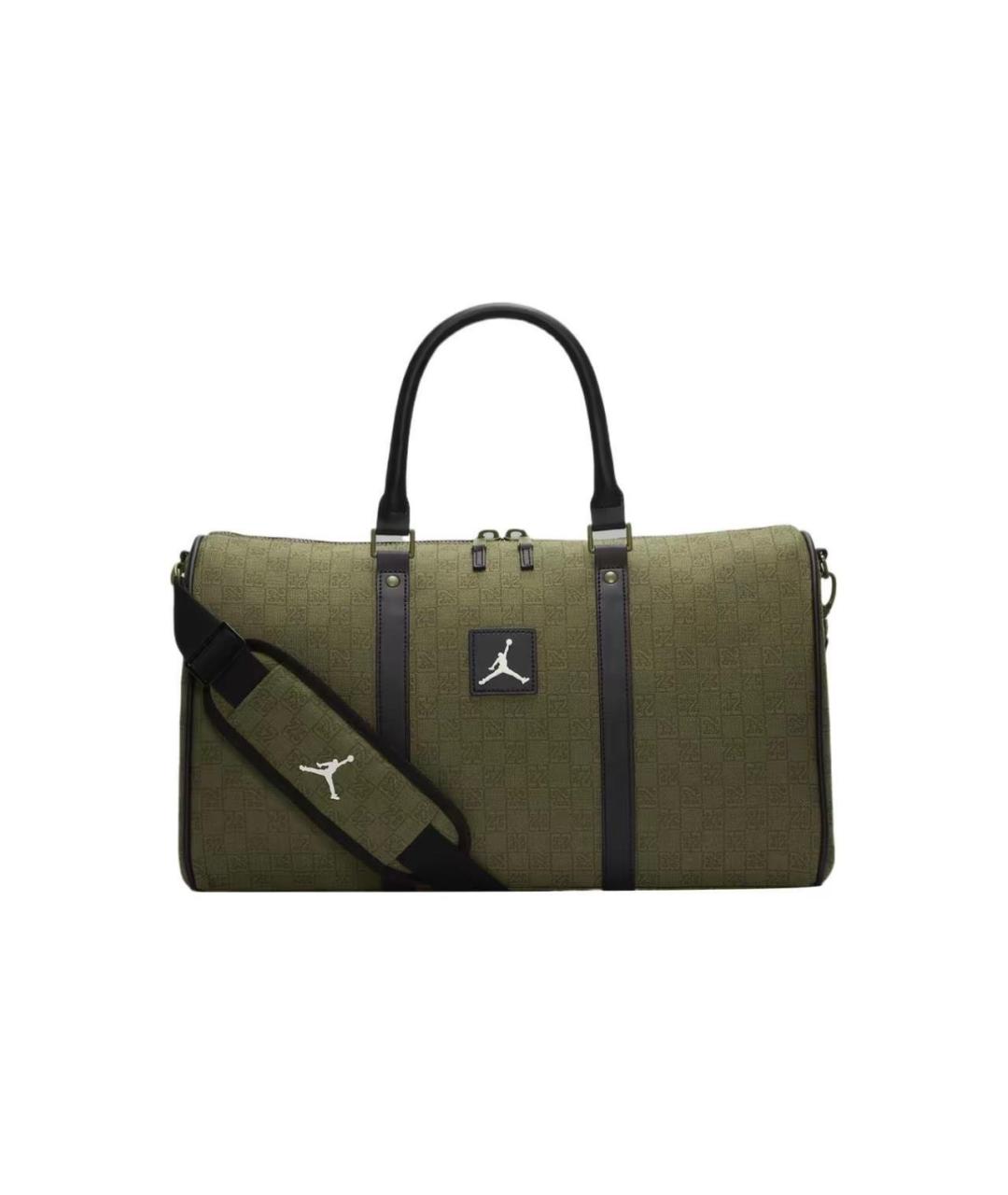 JORDAN Хаки тканевая дорожная/спортивная сумка, фото 3