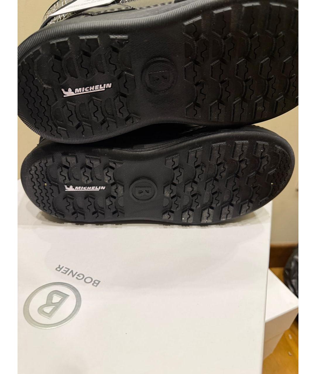 BOGNER Черные ботинки, фото 4