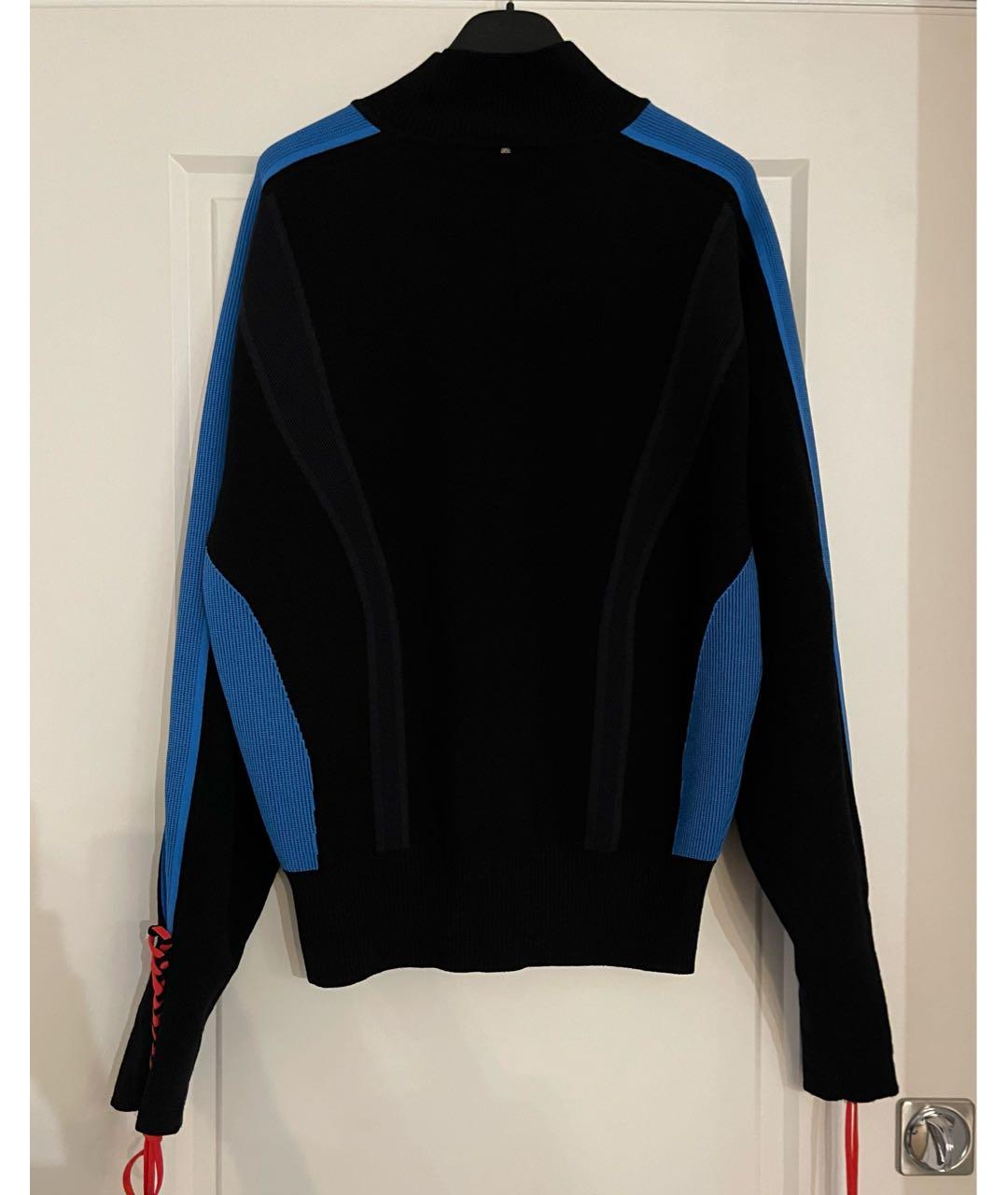 SPORTMAX Черный шерстяной джемпер / свитер, фото 2