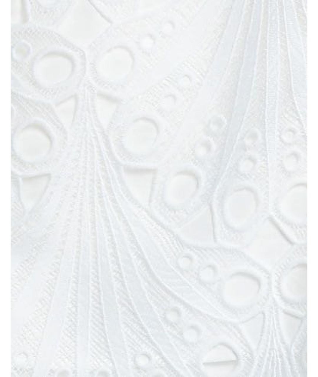 PINKO Белые хлопковые шорты, фото 4