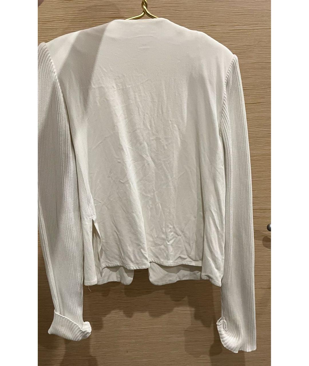 SONIA RYKIEL Белый ацетатный жакет/пиджак, фото 2